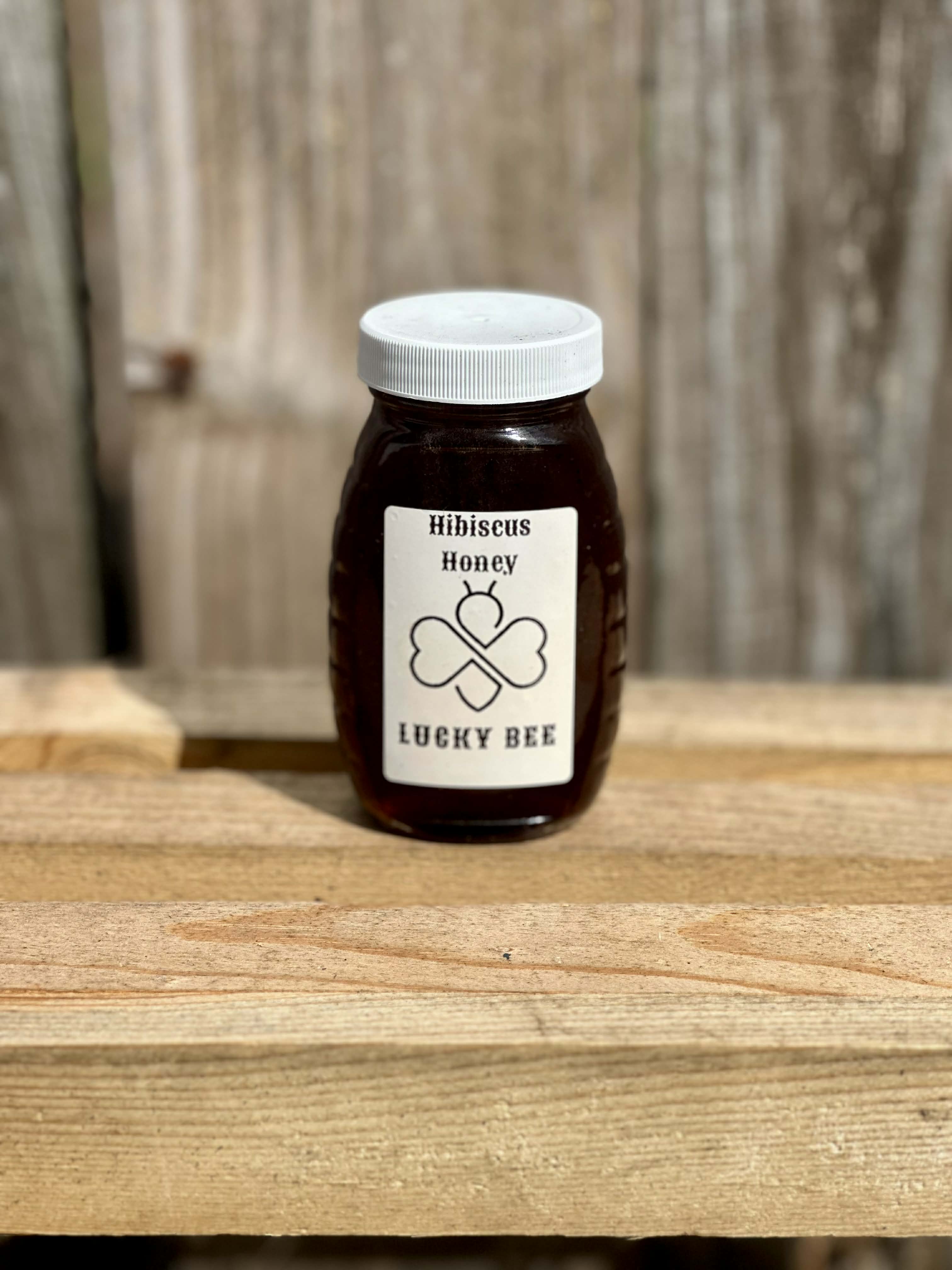 Hibiscus Infused Raw Honey