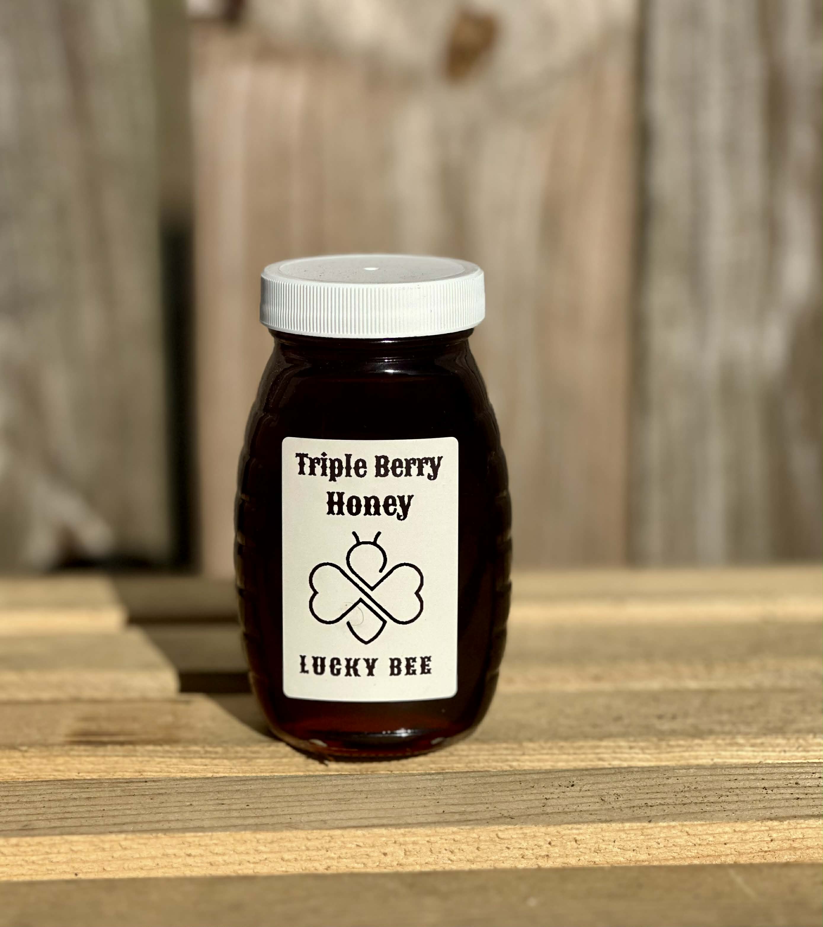 Triple Berry Infused Raw Honey